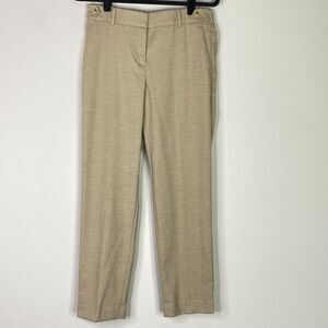 New LOFT Brushed Flannel Slim Stretch Waist Pencil Pants Women's Size Small